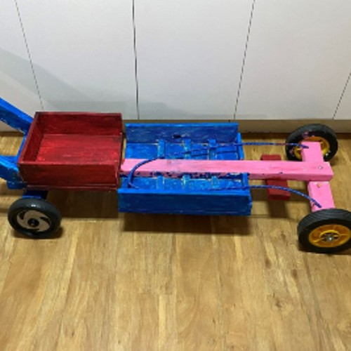 Billycart built by kindergarten children